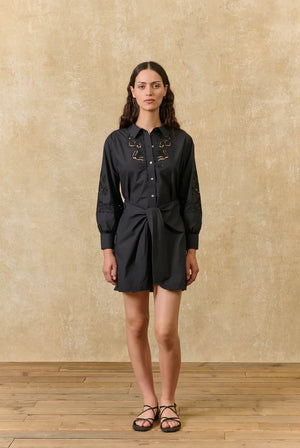 Louise Misha Berejere Dress in Black