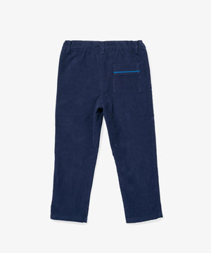 Oso & Me Walken Slim Corduroy Pant in Navy