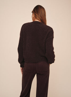B2001-G82-300 - DROP SHOULDER SWEATER