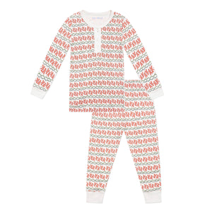 Joy Street Kids Pajamas in Christmas Lobsters