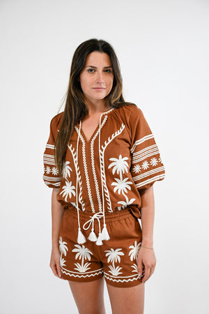 Aislinn Blouse | Umber