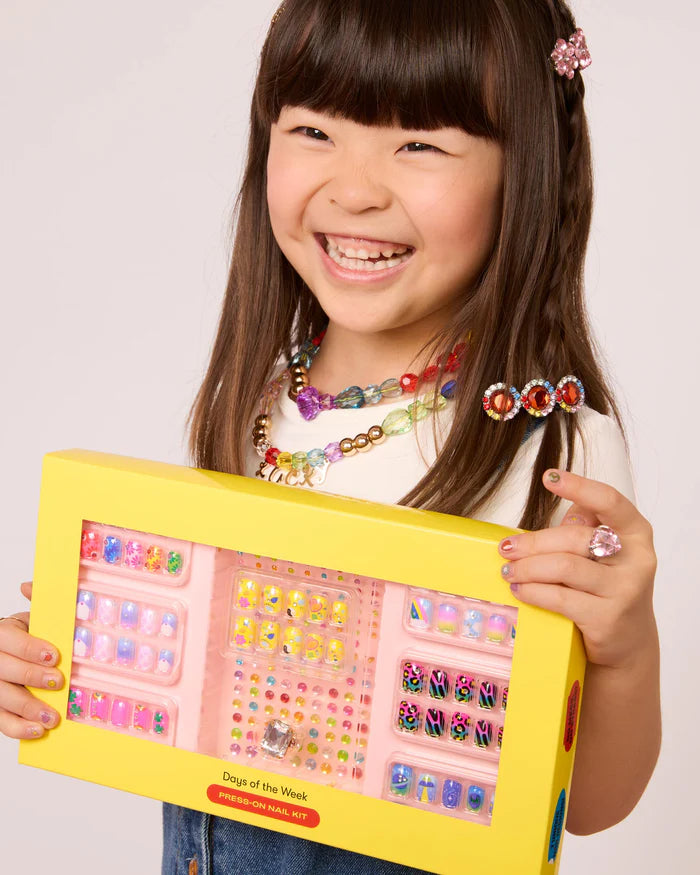 Super Smalls Days of the Week Press on Nail Kit