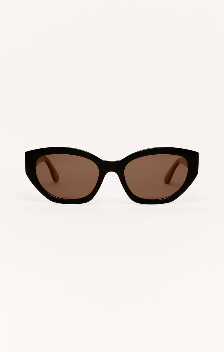 Z Supply Mirage Sunglasses in Black/Brown