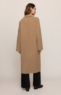 Z Supply Crosby Cocoon Coat in Light Toffee