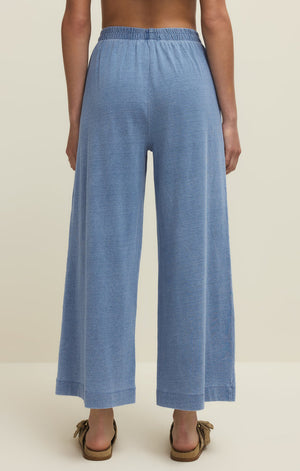 Z Supply Scout Jersey Denim Pant in Santorini Indigo