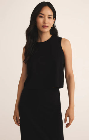 Z Supply Sloane Muscle Tee in Black