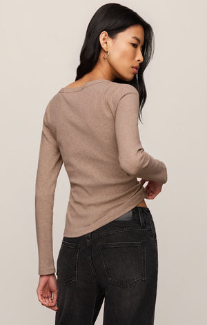 Z Supply Greyson Scoop LS Tee (mult. colors)