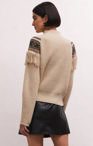 Z Supply North Fringe Sweater