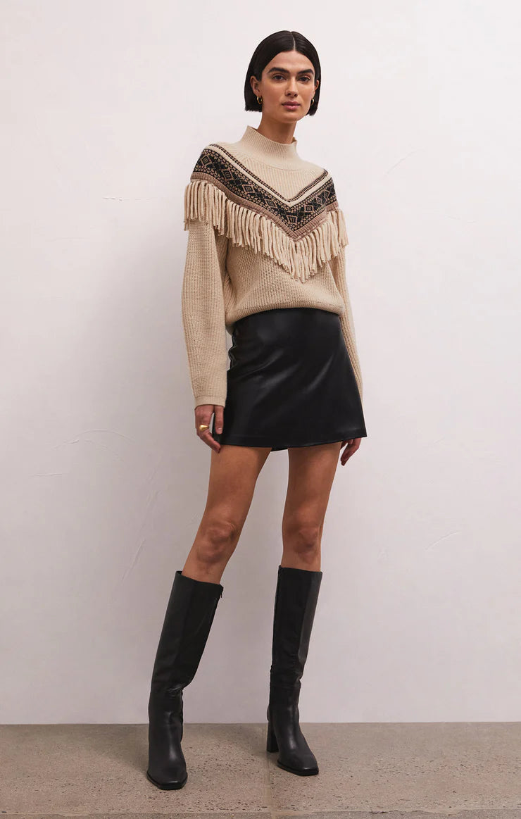 Z Supply North Fringe Sweater