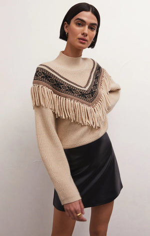 Z Supply North Fringe Sweater