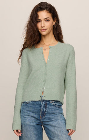 Z Supply Medina Cozy Cardigan in Mint Julep