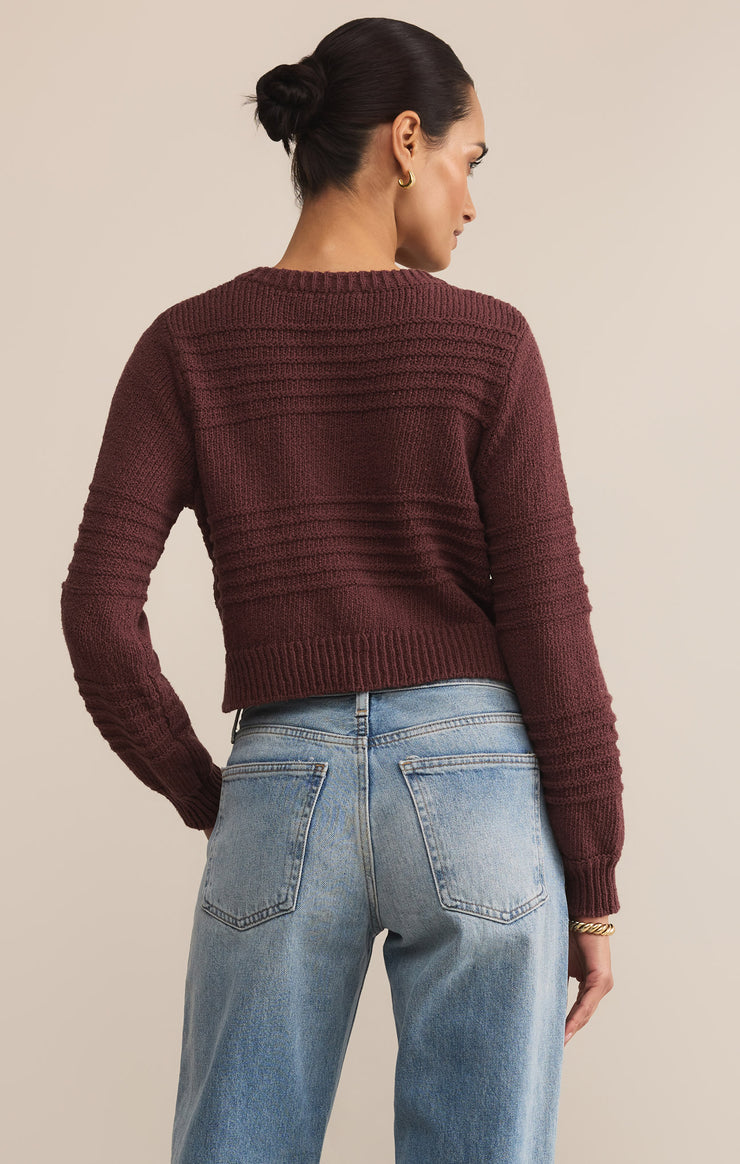 Z Supply Between the Lines Cardigan in Sandalwood
