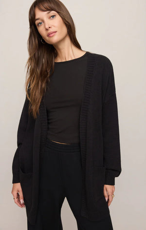 Z Supply Sanborn Cardigan in Black