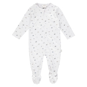 Pimalu Zip Footie in Sailboats