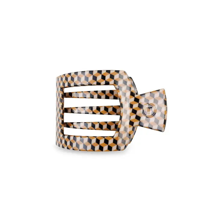 TELETIES Square Flat Hair Clip - Multiple Colors/Sizes!