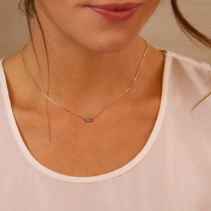 GoldFi 18k Gold Filled Celebration Birthstone Necklace