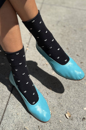 Le Bon Shoppe - Heart Sneaker Socks (multiple colors)