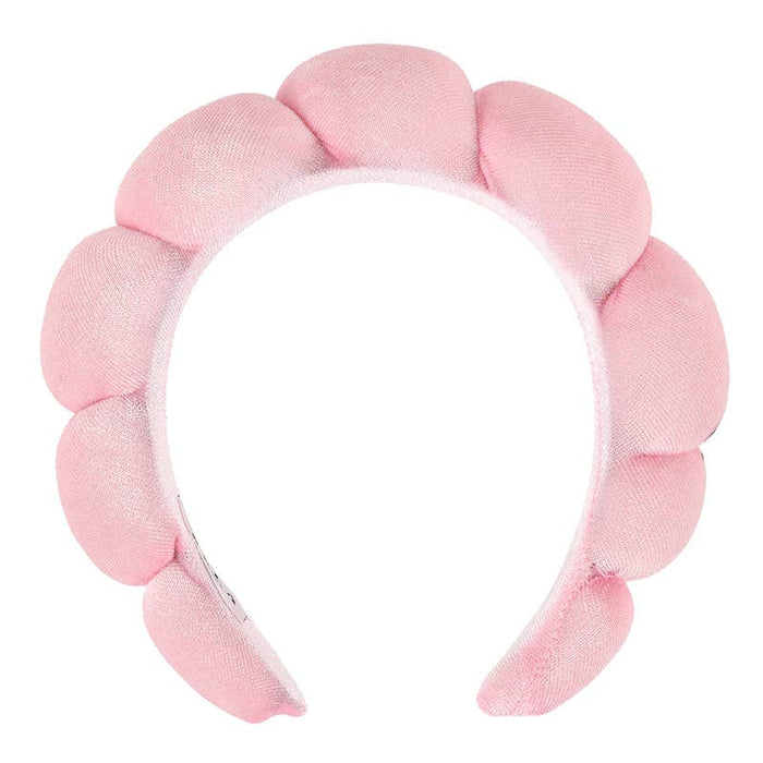 Bella Sleep Spa Plush Spa Headband in Pink