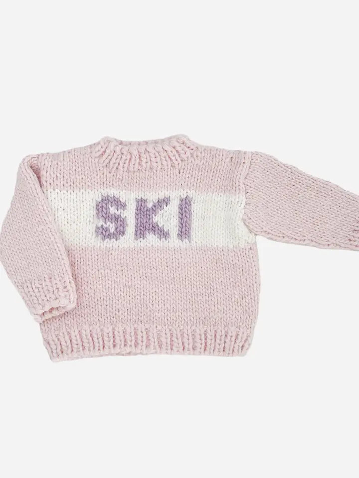 The Blueberry Hill Ski Sweater in Pink