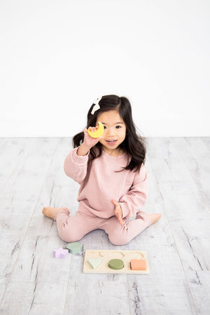 Pearhead Wooden Shapes Puzzle
