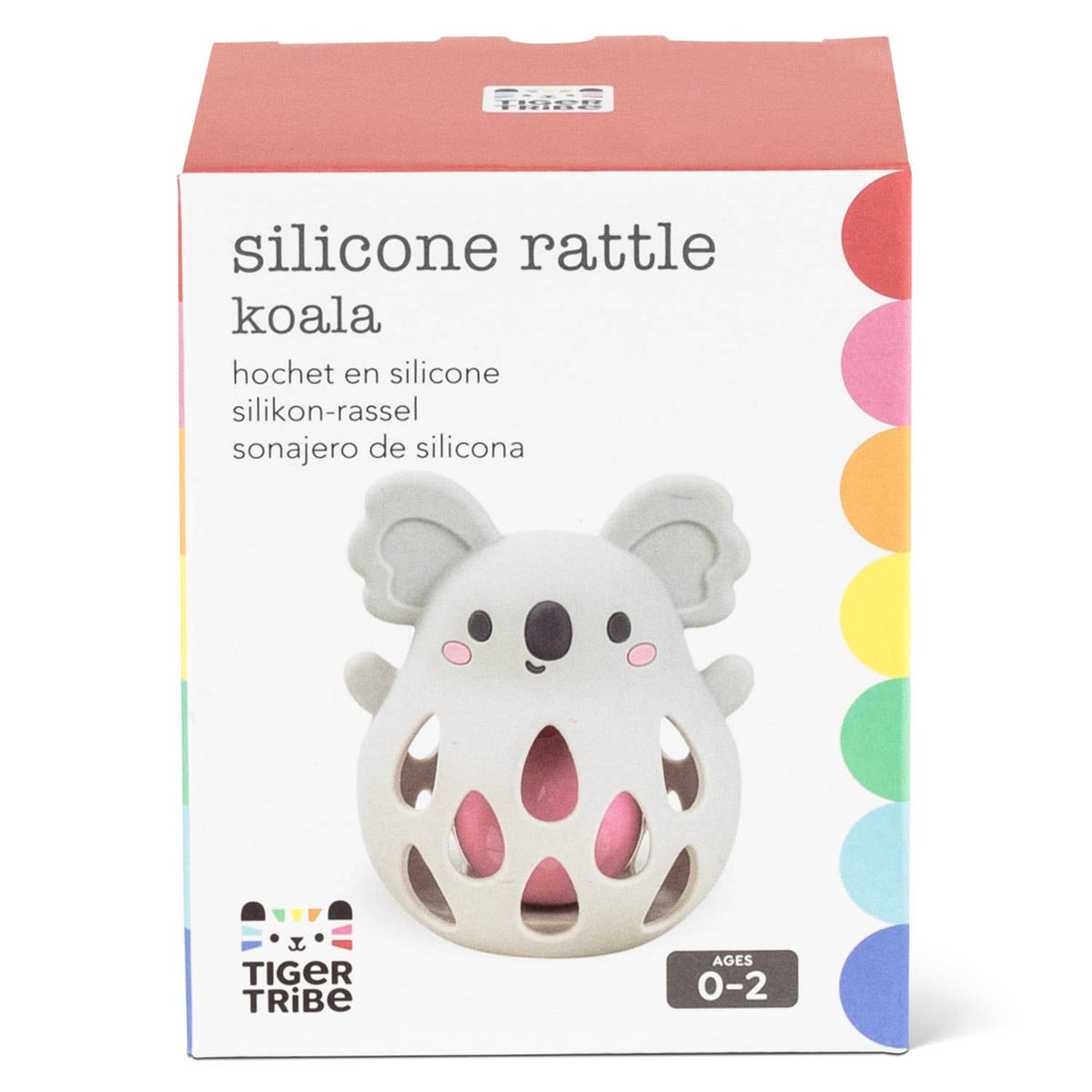 Tiger Tribe Silicone Koala Rattle