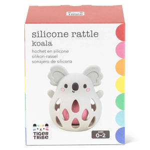 Tiger Tribe Silicone Koala Rattle