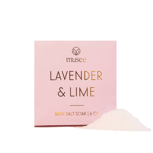 Musee Water Lavender & Lime Mini Bath Soak