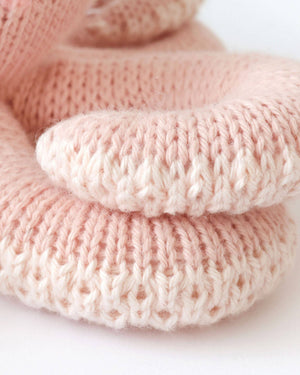 Cuddle + Kind Baby Octopus in Soft Coral Pink