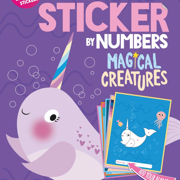Sourcebooks My First Magical Creatures Sticker by Number Book