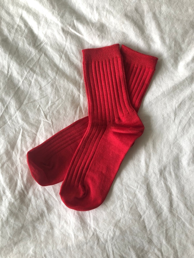 Le Bon Shoppe Her Socks Mercerized Combed Cotton Rib