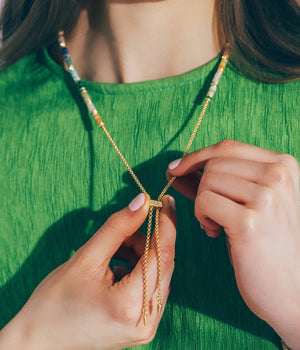 Loren Hope - Rhodes Slider Necklace