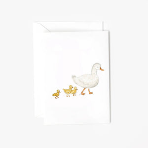 Emily Lex Studio Mini Enclosure Notecard in Baby Ducklings