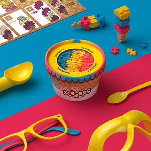 Plus-Plus USA Scooops Superhero Set