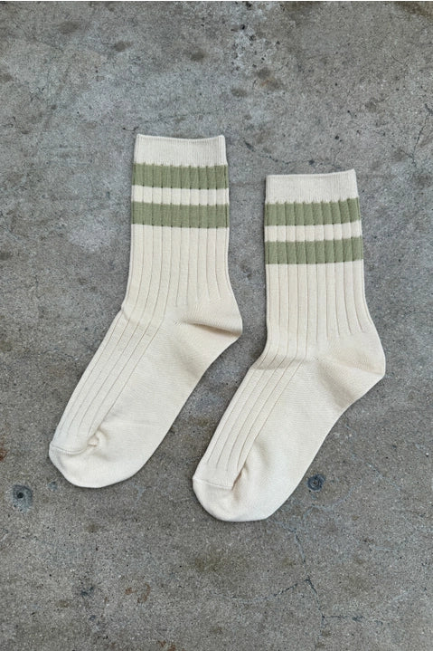 Le Bon Shoppe Her Varsity Socks - Multiple Colors!
