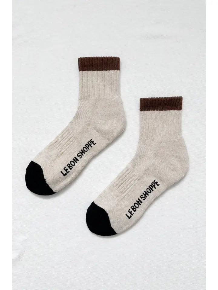 Le Bon Shoppe Color Block Girlfriend Socks - Multiple Colors!