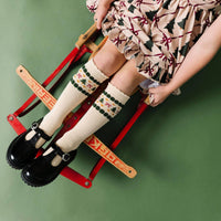 Little Stocking Co. Knee High Socks in Faire Isle