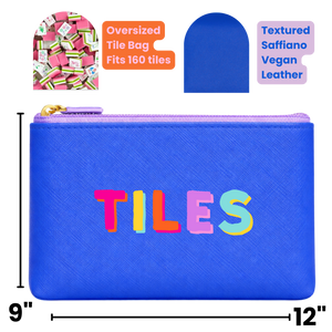 Aspen Lane Mahjong Tile Storage Bag Mahjong Gift | 4 Colors *NEW