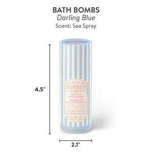 Studio Oh! Petit Bonbon Darling Blue Bath Bombs