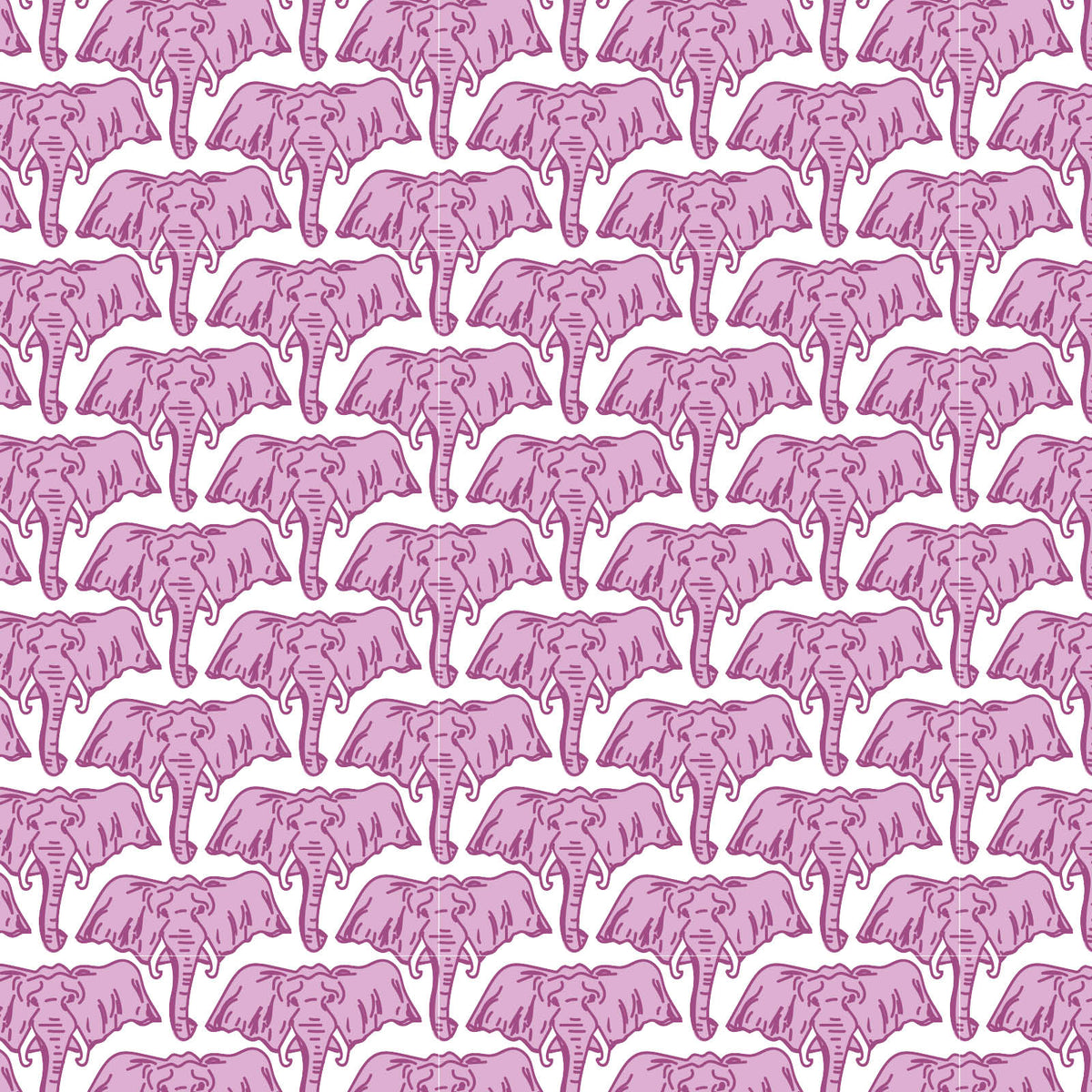 Lila + Hayes Alden Pajama Set in Pink African Elephants