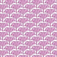 Lila + Hayes Alden Pajama Set in Pink African Elephants