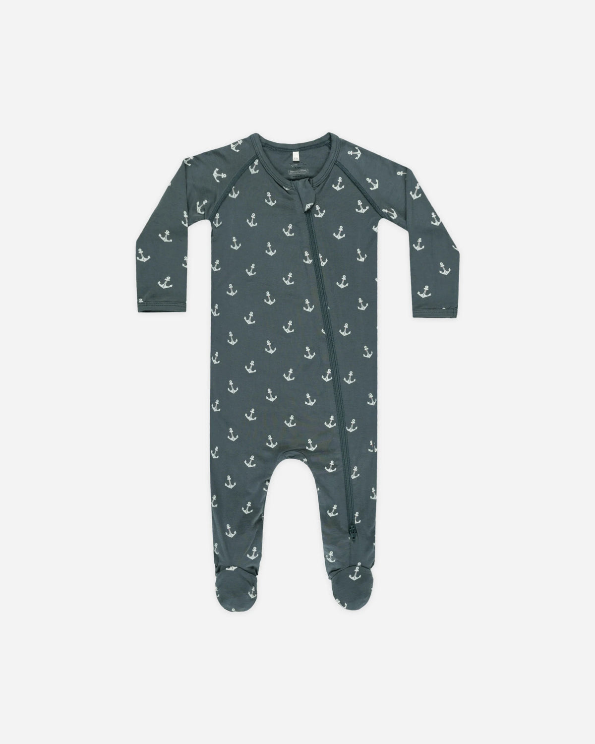 Rylee + Cru Footed Sleeper in Anchors