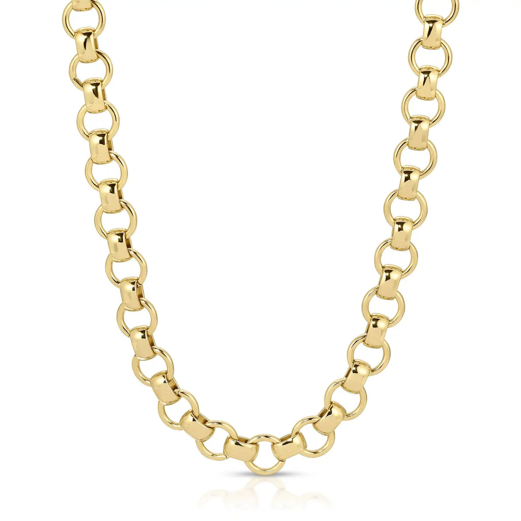 Elizabeth Stone Petite Venus Chain in Gold