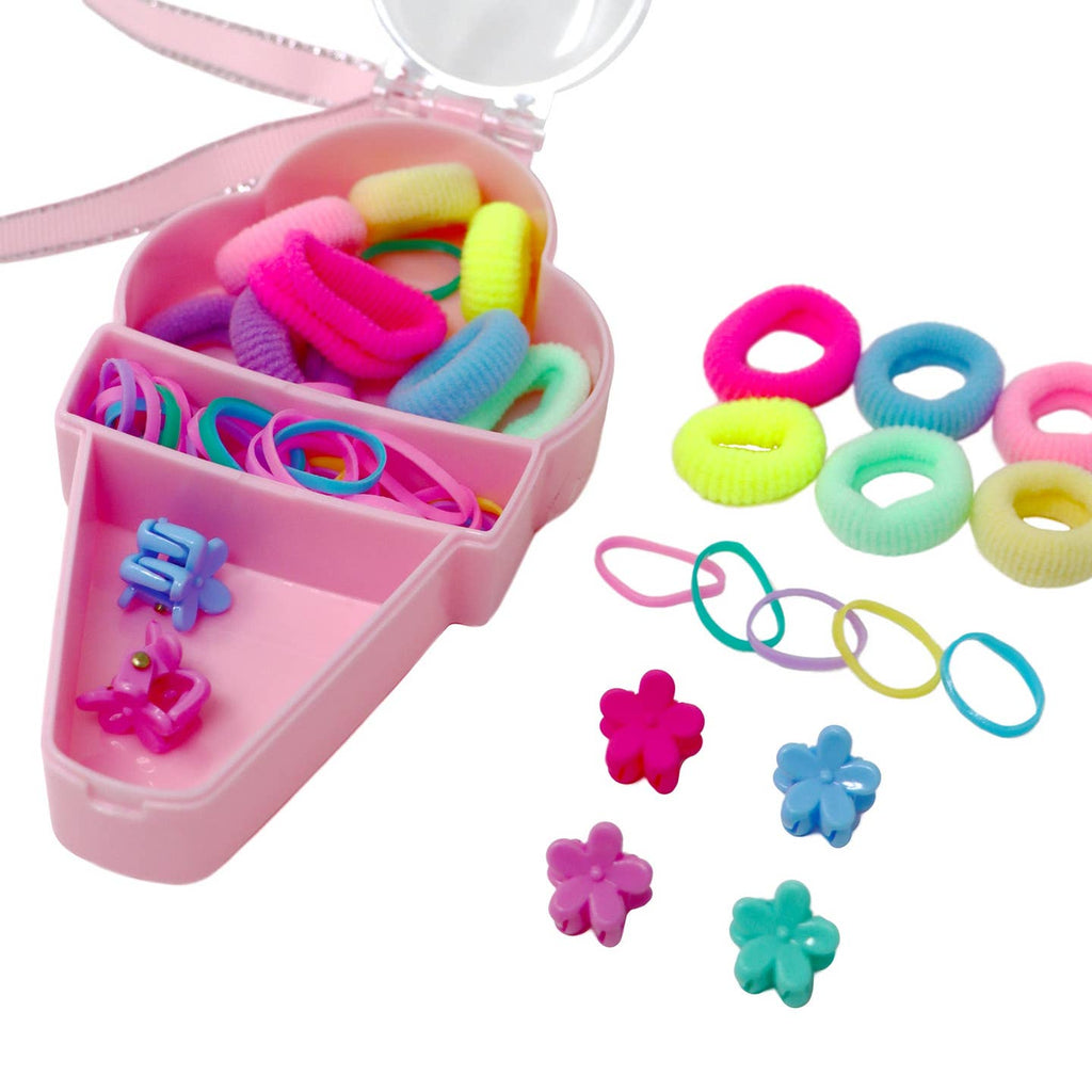 Pink Poppy Ice-Cream Hair Accessory Set