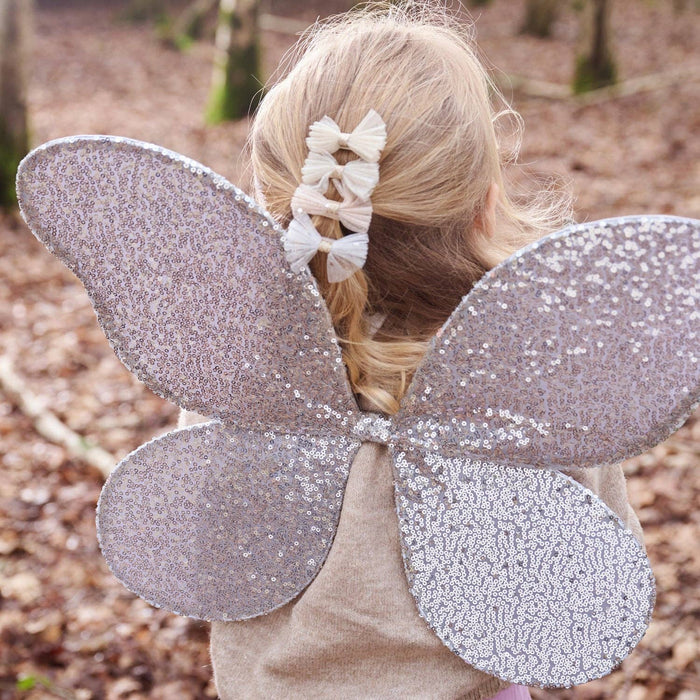 Rockahula Shimmer Tulle Mini Bow Clips