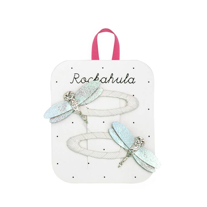 Rockahula Shimmer Dragonfly Clips