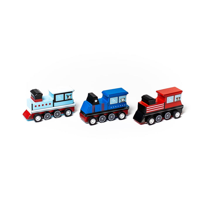 Jack Rabbit Pull Back Trains