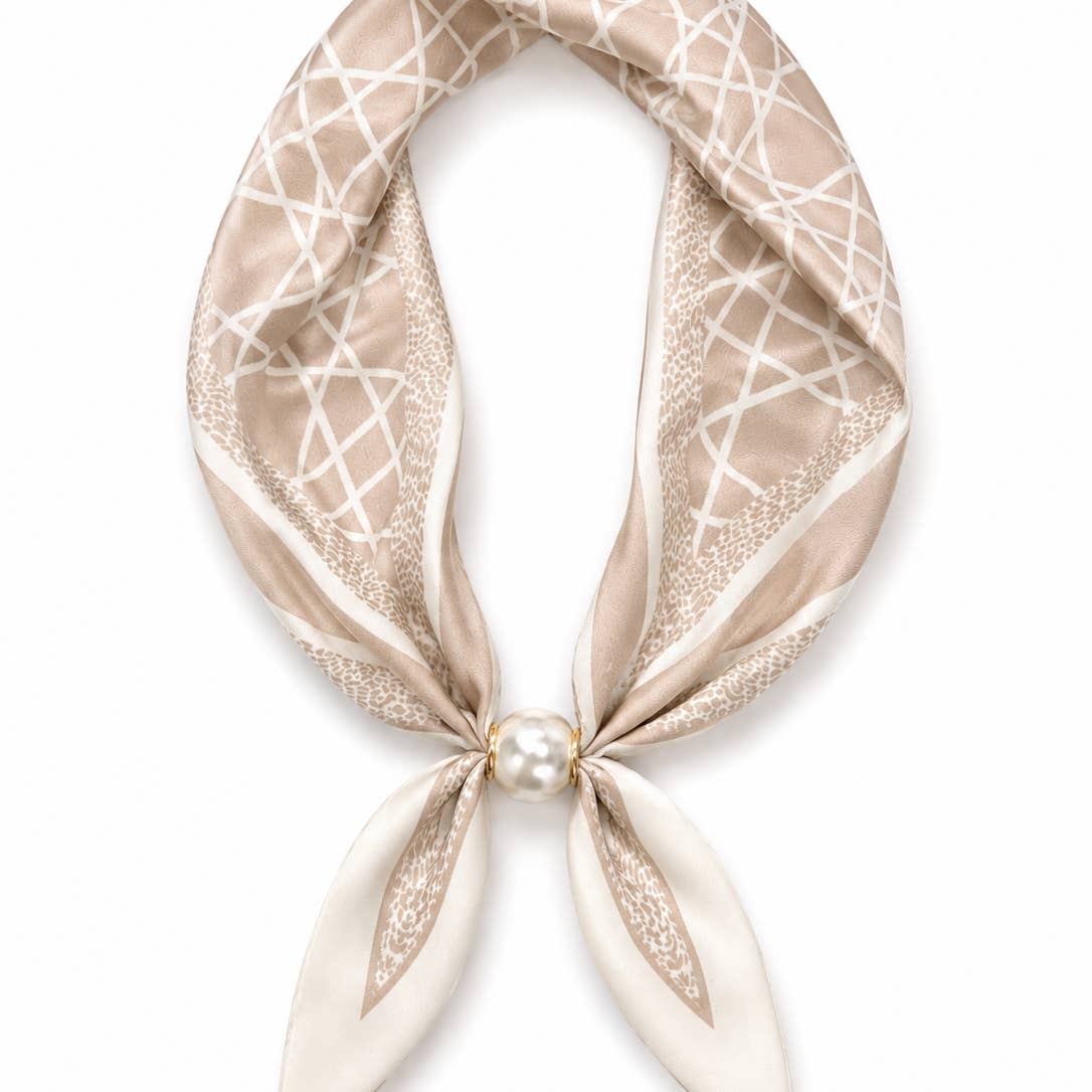 German Fuentes Handbags - Neck Scarf with Pearl (mult colors)