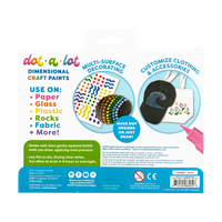 OOLY Dot-A-Lot Dimensional Craft Paint - Bright