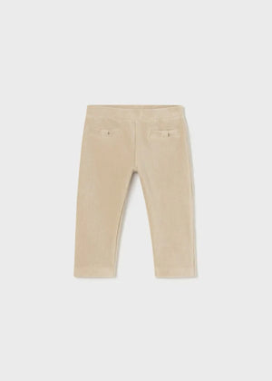 Mayoral Baby Corduroy Leggings in Sepia