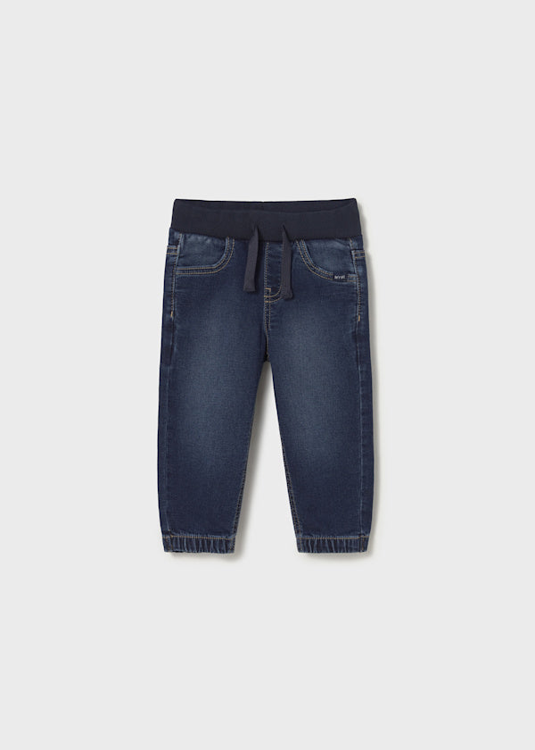 Mayoral Baby Denim Joggers